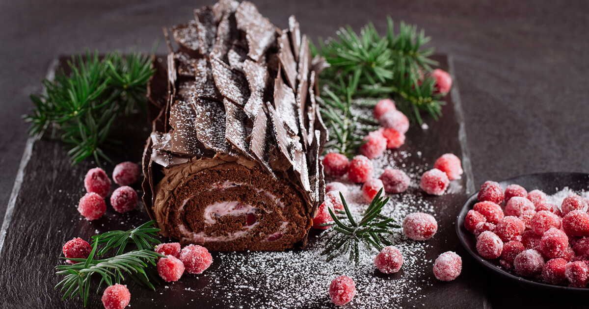 Des astuces pour sublimer votre bûche de Noël