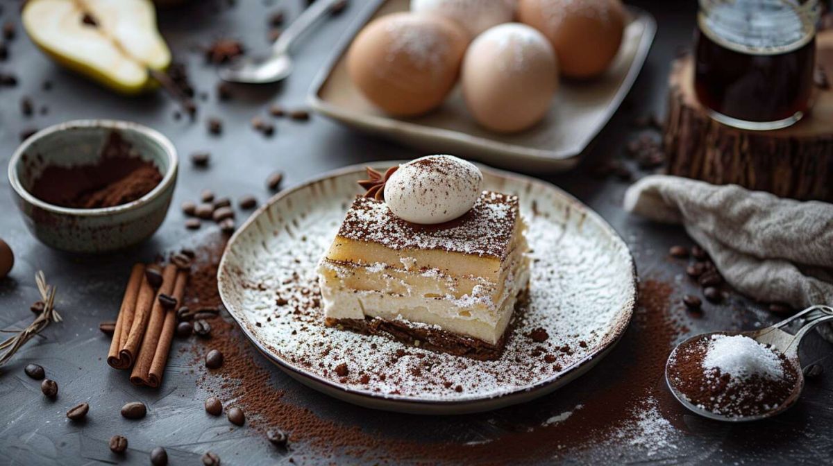 Une variante fruitée du célèbre tiramisu italien