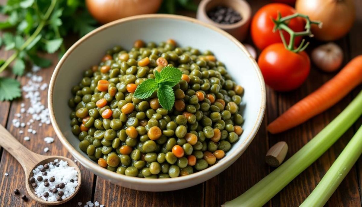 Lentilles mijotées aux légumes : une recette réconfortante pour la saison automnale