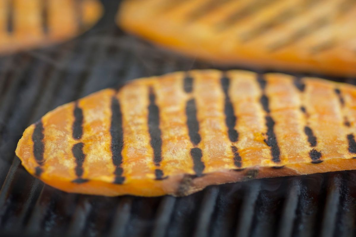Les patates douces au barbecue de Juan Arbelaez