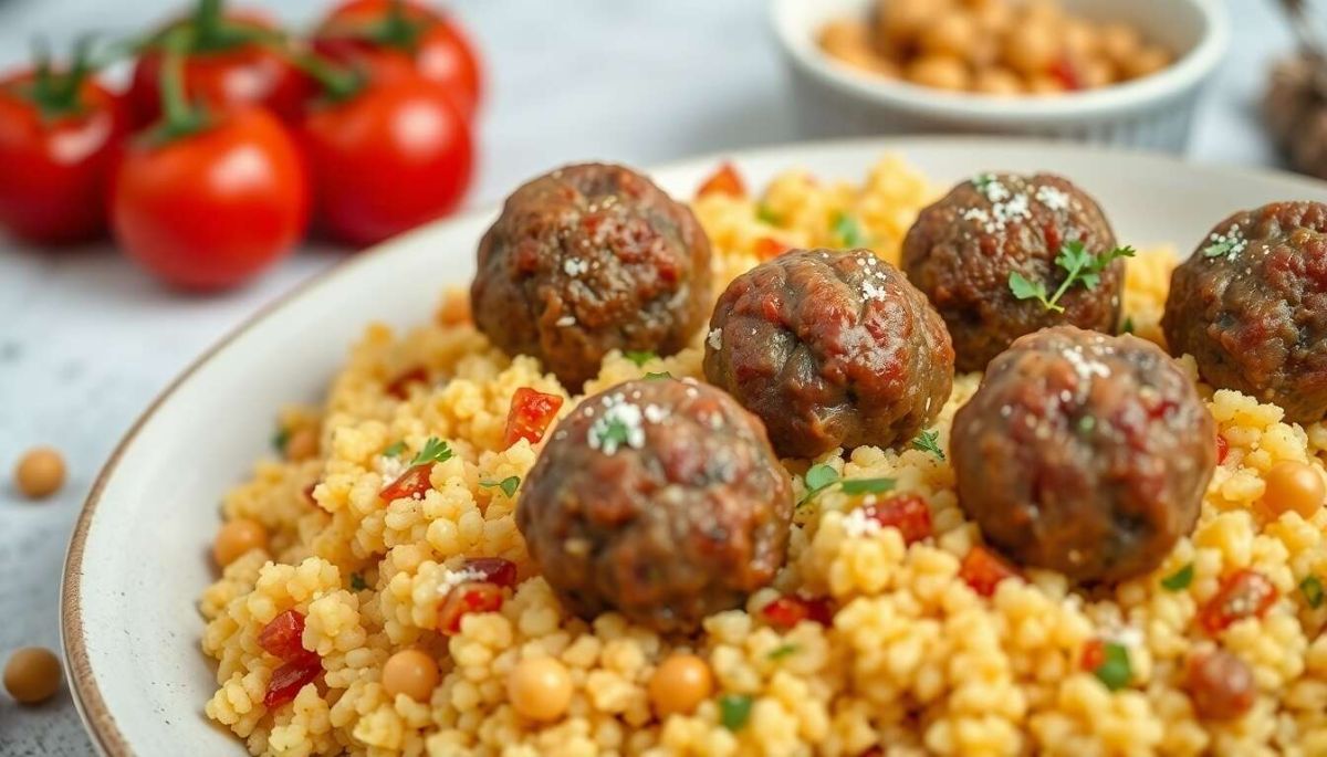 Recette de couscous aux boulettes de viande : un délice oriental