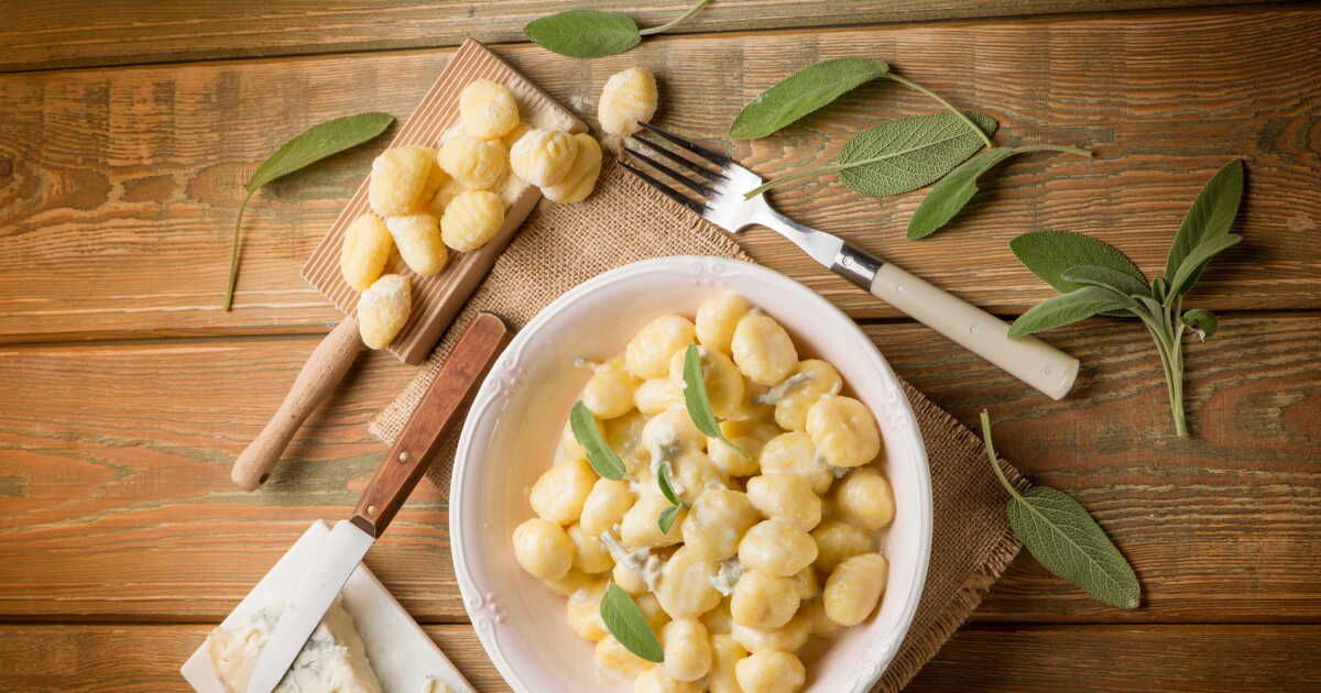 Gnocchi au gorgonzola : la recette ultra crémeuse de Simone Zanoni