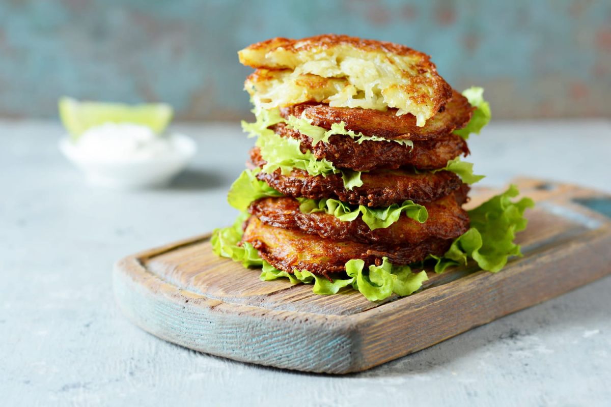 La recette des galettes de légumes de Cyril Lignac