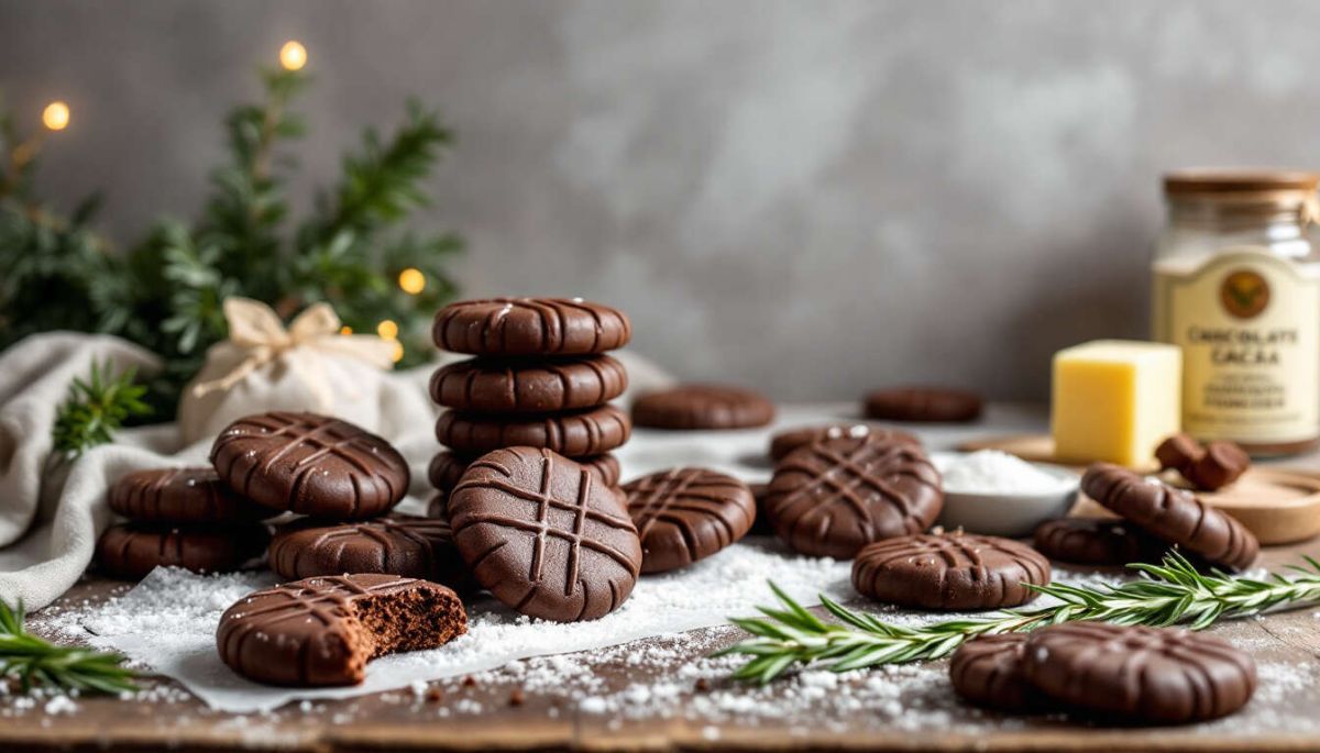 Sablés de Noël légers au chocolat : une recette festive à savourer