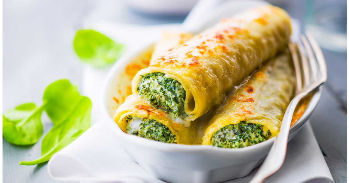 Cannelloni aux épinards : un délice à savourer