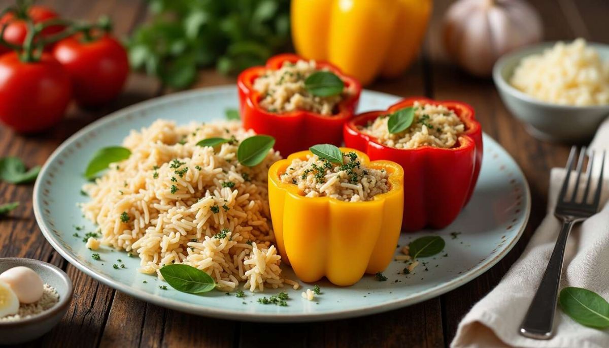 Des poivrons farcis au riz : la recette facile qui émerveille