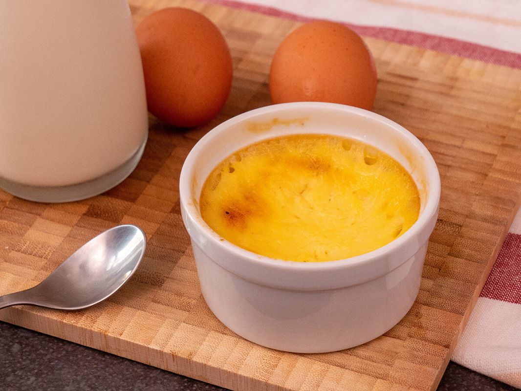 découvrez la crème aux œufs à l'airfryer : une douceur nostalgique