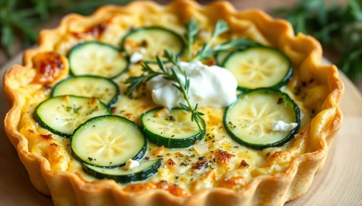 La quiche parfaite à la courgette et Boursin pour vos repas d'été