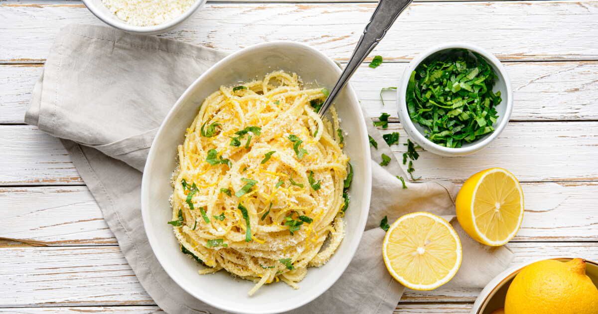 Découvrez les pâtes au citron d'un chef new-yorkais : une recette inratable