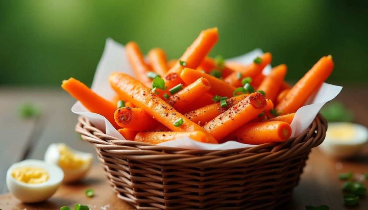Frites de carottes : une alternative saine et savoureuse aux traditionnelles
