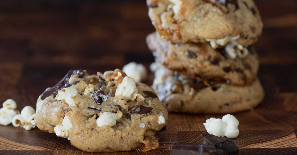 Une touche de magie avec les cookies au pop-corn de Christophe Michalak