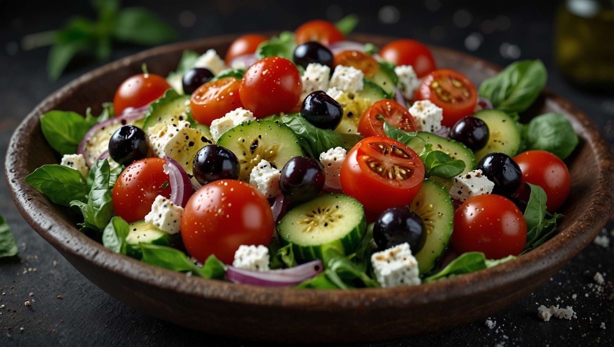 Découvrez la salade méditerranéenne : un festival de saveurs rafraîchissantes