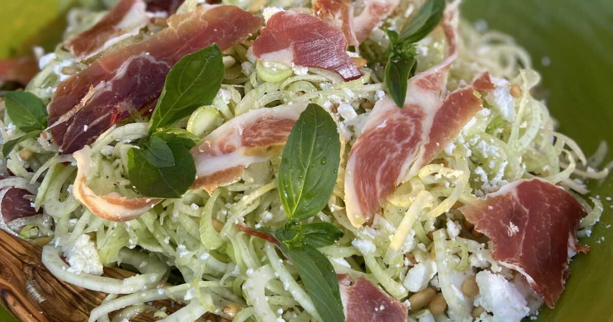 Savourez l'été avec la salade légère de fenouil au jambon de Laurent Mariotte