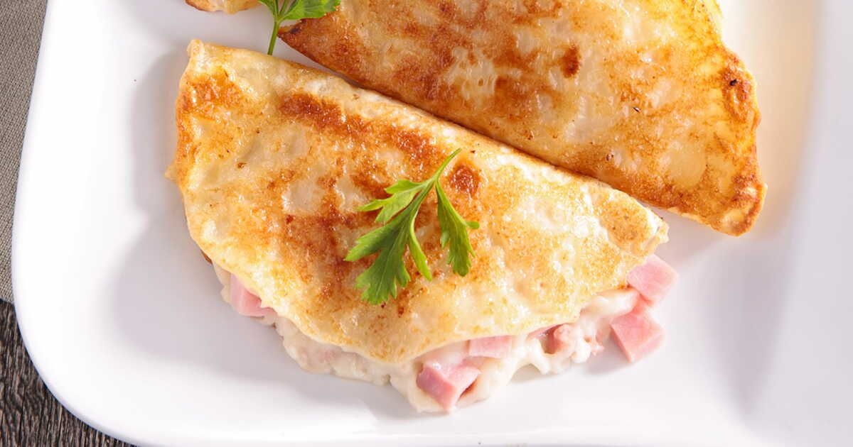 Crêpes salées au jambon et emmental : un délice à préparer facilement