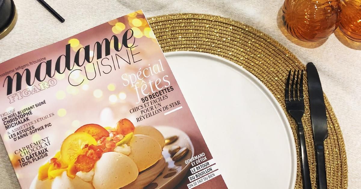 Le nouveau numéro de Madame Figaro Cuisine, spécial fêtes, débarque en kiosque !