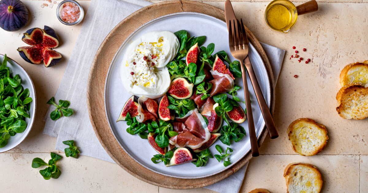 Une entrée gourmande aux figues signée Cyril Lignac