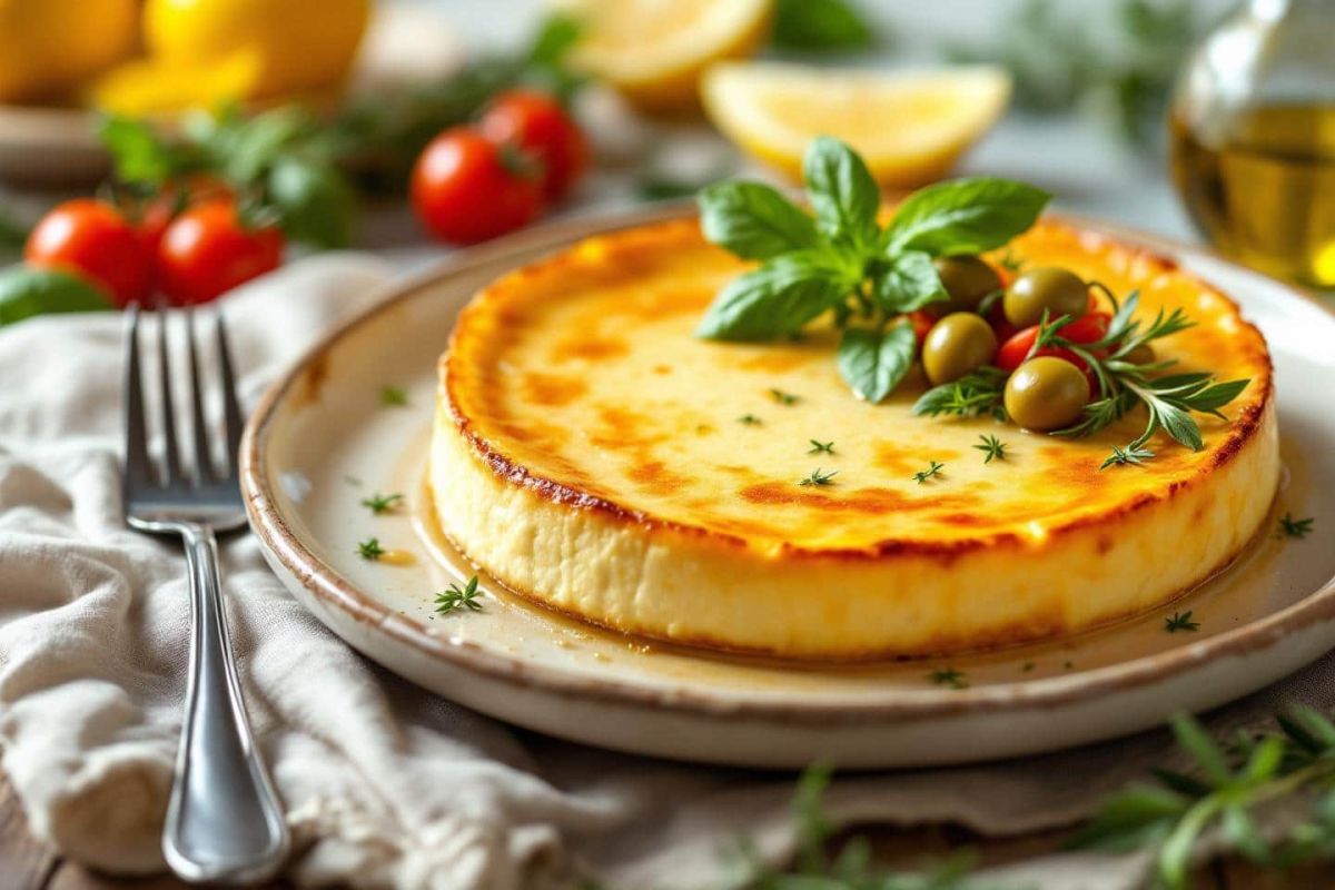Un flan au thon aux saveurs de Provence pour vos repas d'été