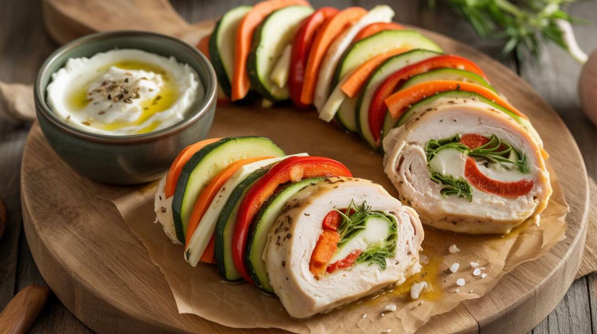 Roulés de poulet aux légumes : une recette légère et délicieuse