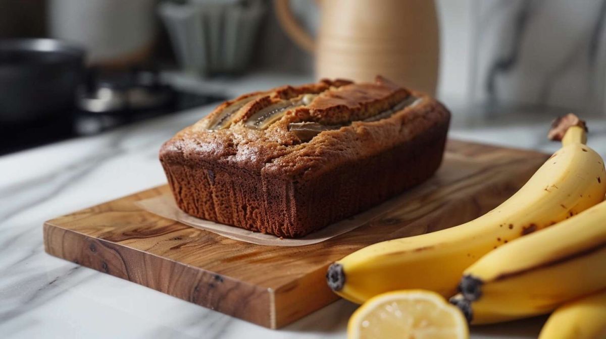 Explorez une recette de banana bread sans œufs, aussi délicieux que moelleux