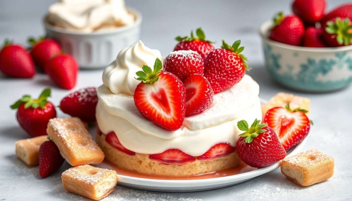 Une charlotte aux fraises revisitée qui va séduire vos papilles