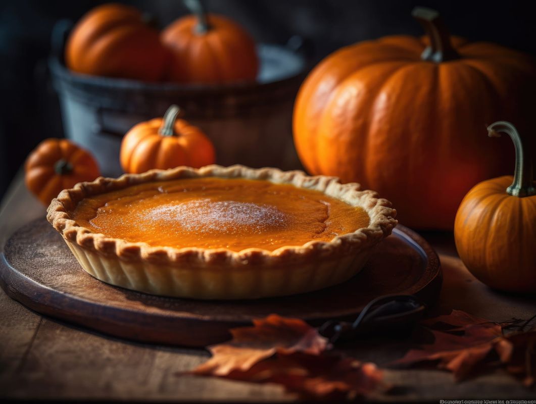 Découvrez la tarte à la citrouille de Diego Alary, parfaite pour Halloween