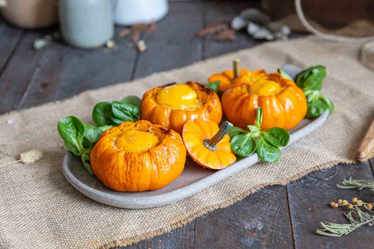Oeuf cocotte en courge Jack be Little au Cookeo