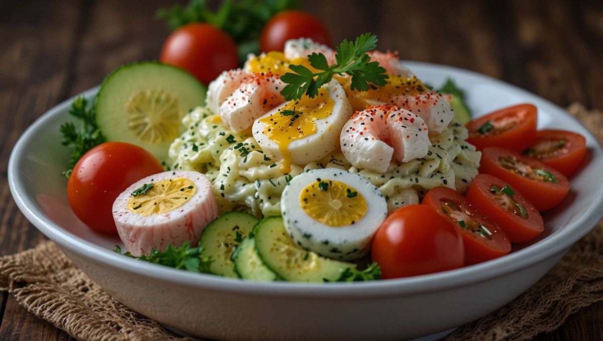 Découvrez la salade de surimi : une recette simple et savoureuse pour l'été