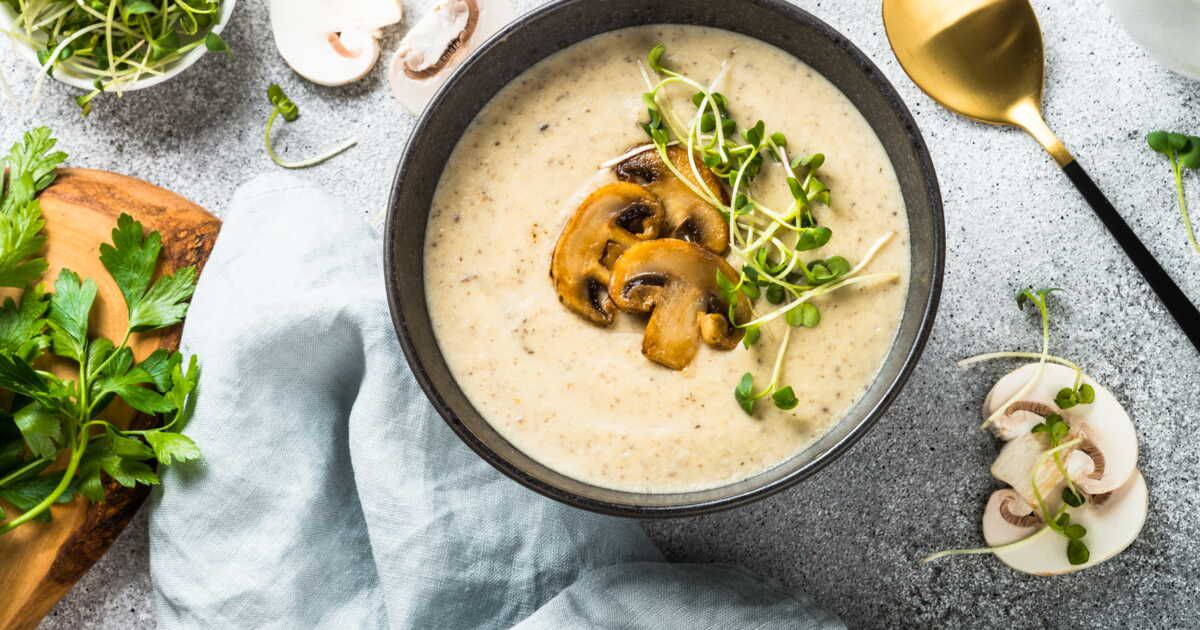 La soupe veloutée aux champignons : une recette audacieuse pour l'automne