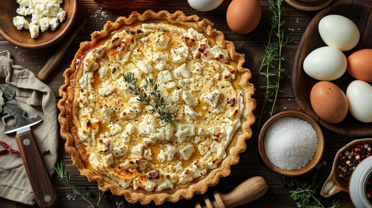 plaisir gourmand : la tarte chèvre-miel à réaliser absolument