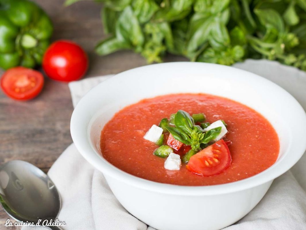 Découvrez la fraîcheur du gaspacho, la soupe estivale par excellence