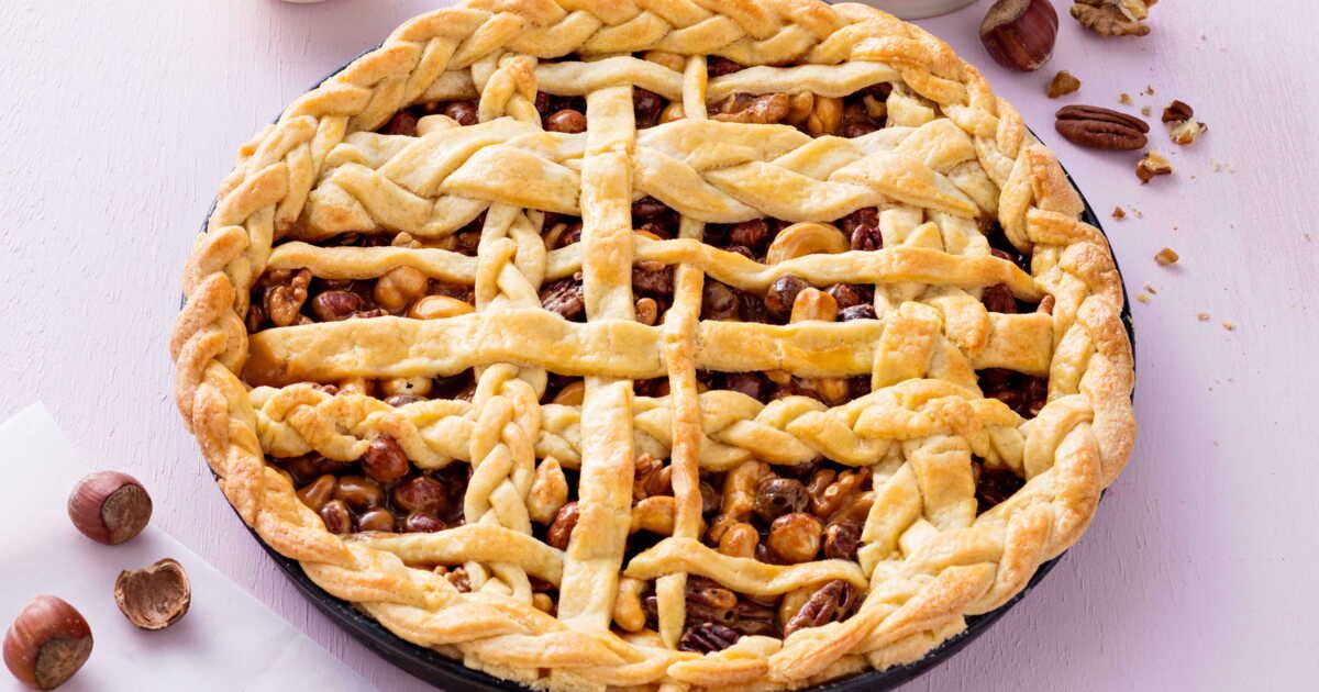Un délice croustillant : la tarte aux noix et caramel