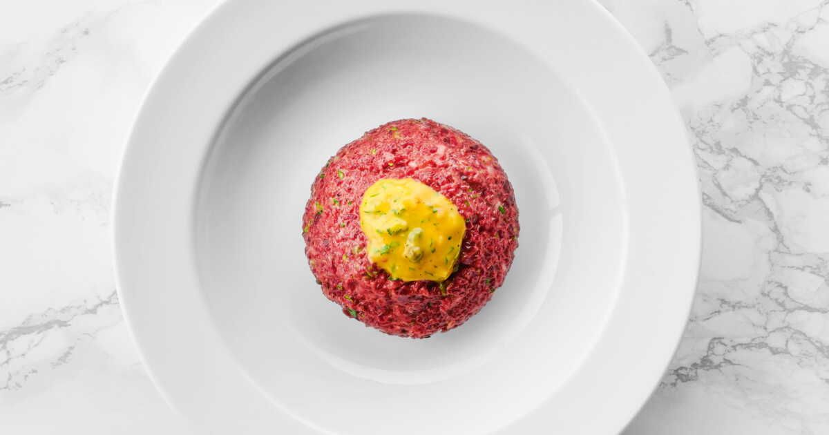 le steak tartare végétarien de jean-françois piège qui va vous étonner