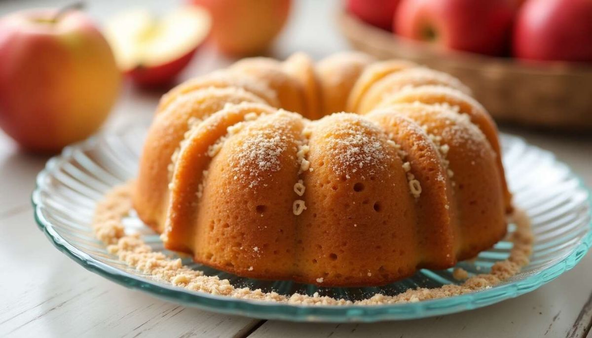 Un délicieux gâteau aux pommes moelleux en quelques étapes