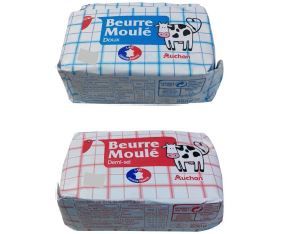 Des morceaux de câble électrique dans le beurre Auchan : alerte à la consommation