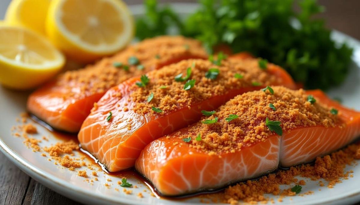 Delicieux saumon croustillant à l'airfryer en un rien de temps