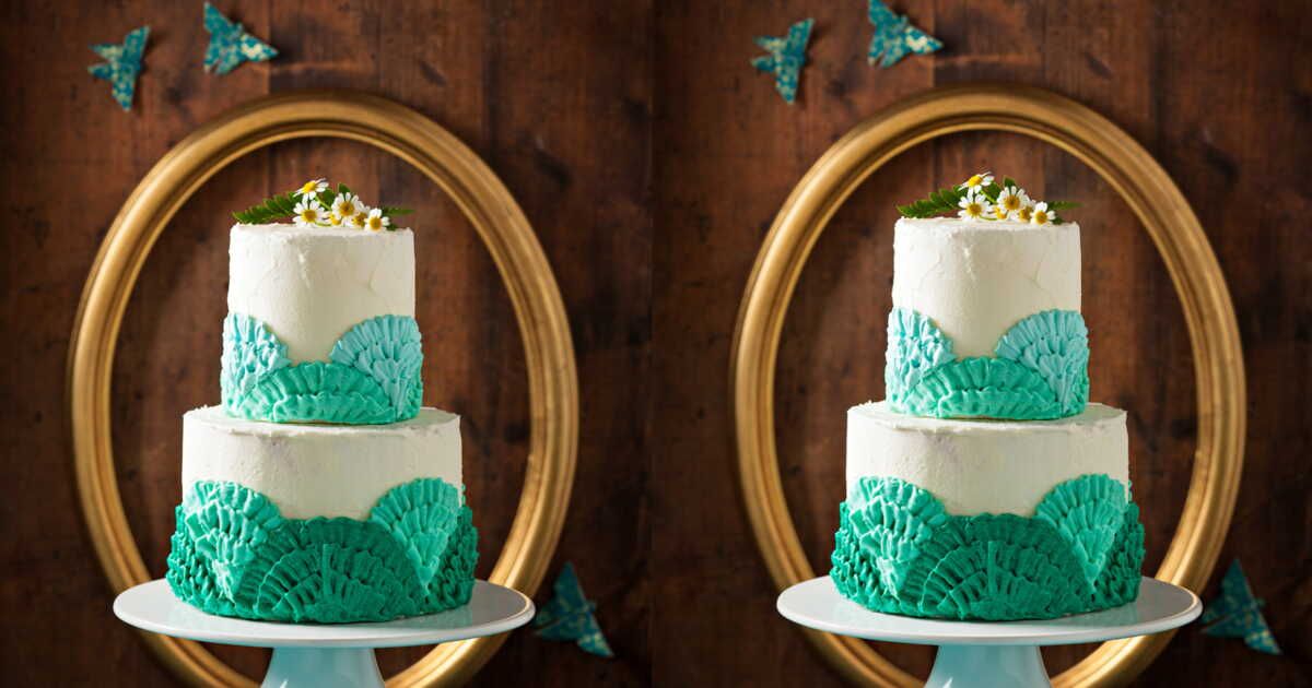 Gâteau dentelle à la vanille