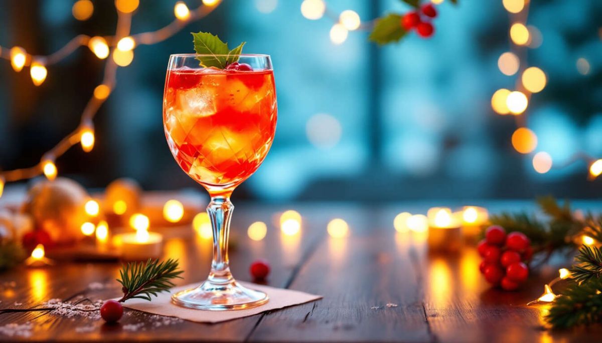 un cocktail prêt-à-boire : l'incontournable des fêtes de fin d'année
