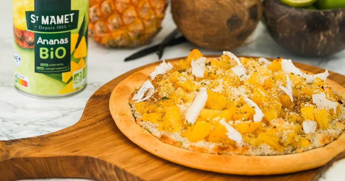 une pizza d'été surprenante qui va épater vos amis