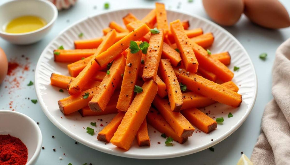 Frites de patate douce au Airfryer : une recette irrésistible