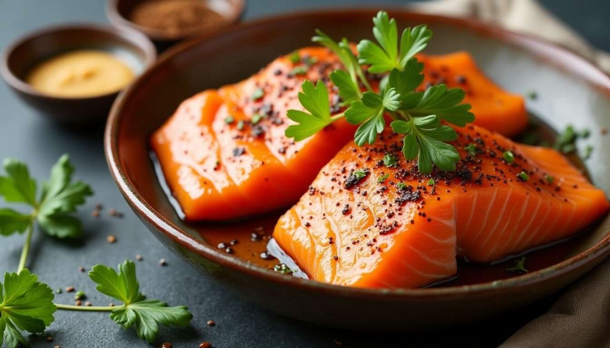 Saumon au four à la sauce soja : un délice facile à préparer
