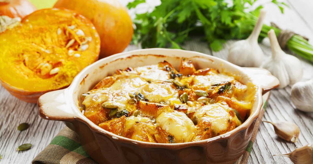 Un gratin réconfortant au chou-fleur et potimarron à découvrir absolument