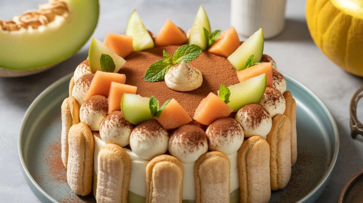 Un tiramisu au melon qui va vous surprendre