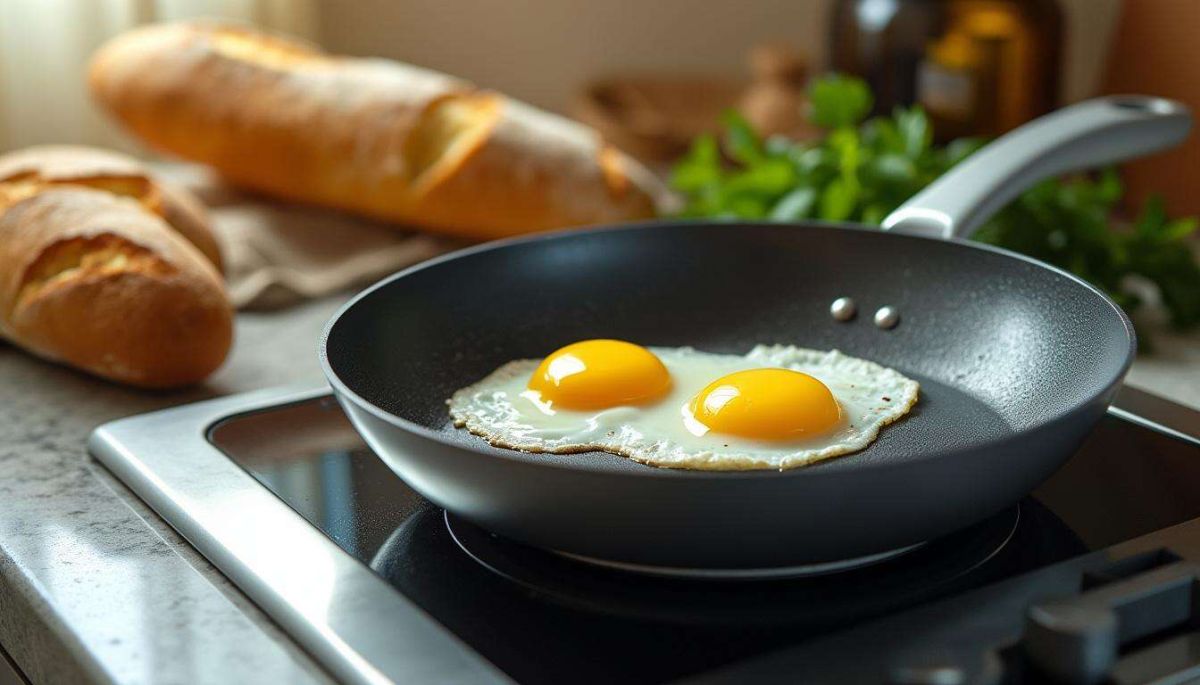 Découvrez le secret des œufs au plat parfaits avec un glaçon